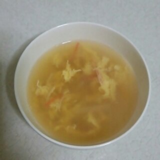 和風カニ玉スープ